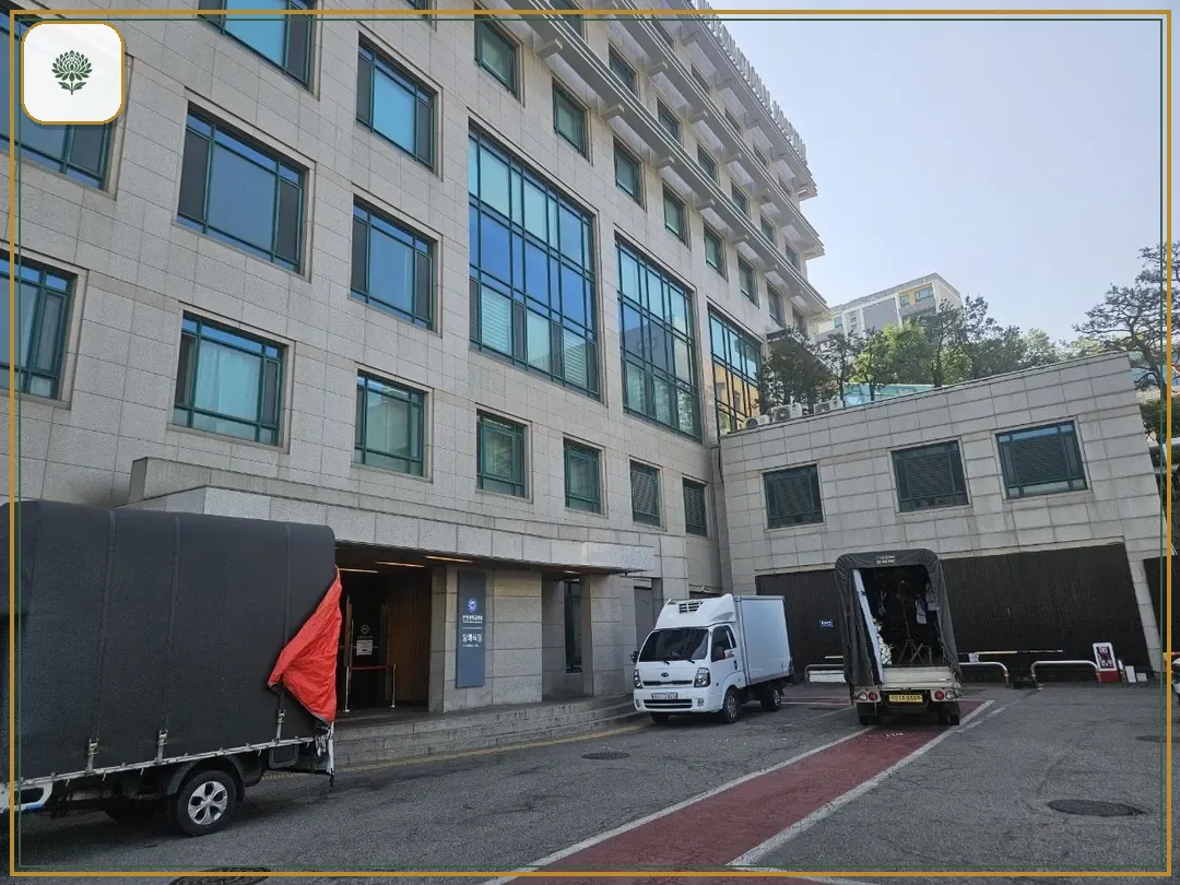 한양대학교병원장례식장 진입 컷 사진