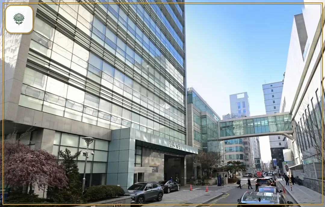 강동성심병원 장례식장 진입 컷 사진
